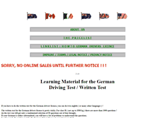 Tablet Screenshot of german-drivers-license-written-test.com